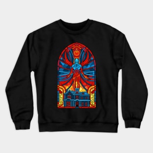 Stained Glass 001 Crewneck Sweatshirt